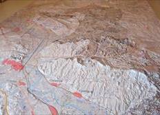 Maqueta Bardenas Reales Mapa Gigante