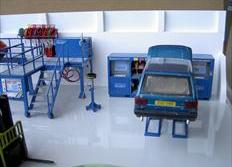 Maquetas industriales Reciclaje vehiculos